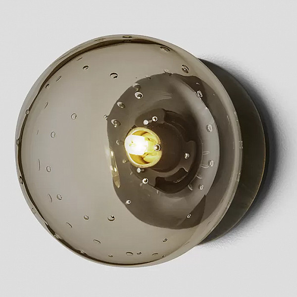 SCANDI WALL SCONCE ON ROUND