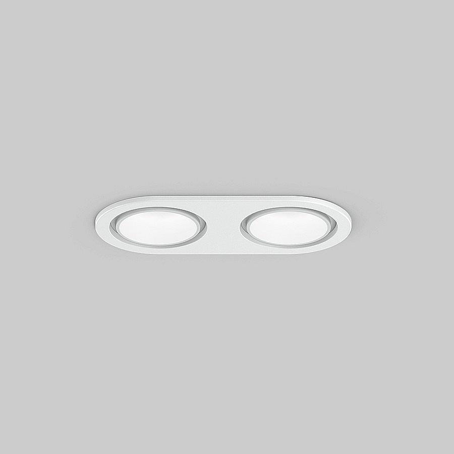 SASSO 40 ROUND RECESSED 2 LAMPS