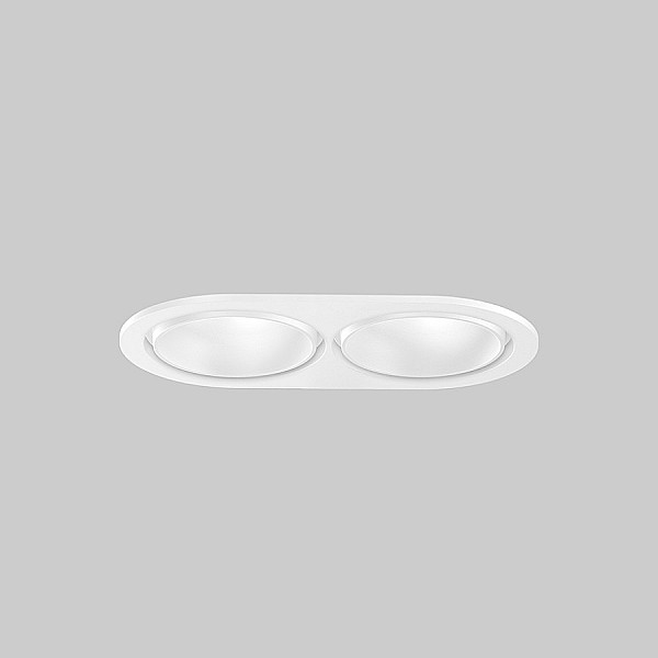 SASSO 60 ROUND RECESSED 2 LAMPS