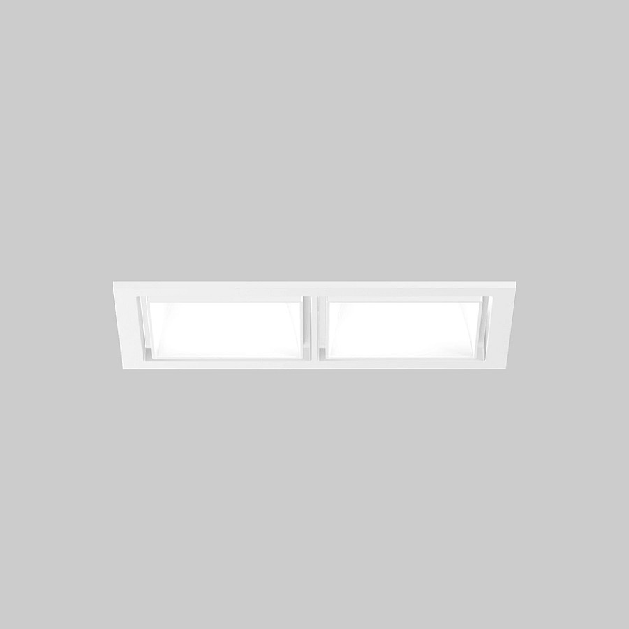 SASSO 60 SQUARE RECESSED 2 LAMPS