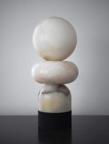 ALABASTER TOTEM 3 TABLE LAMP