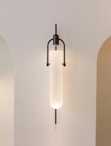 ARC WELL SCONCE 22"