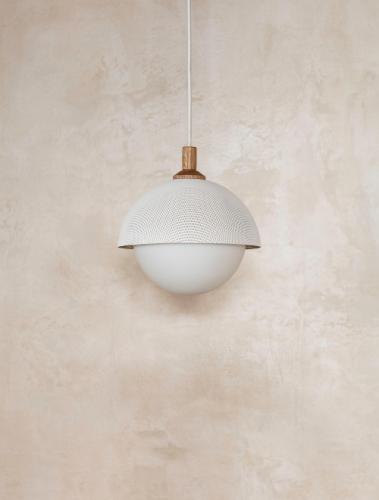 DOME PENDANT 10" PERFORATED