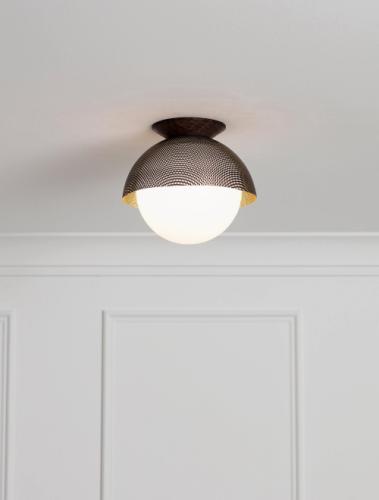 FLUSH DOME 10" PERFORATED