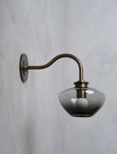 MOLTEN SWAN NECK SCONCE