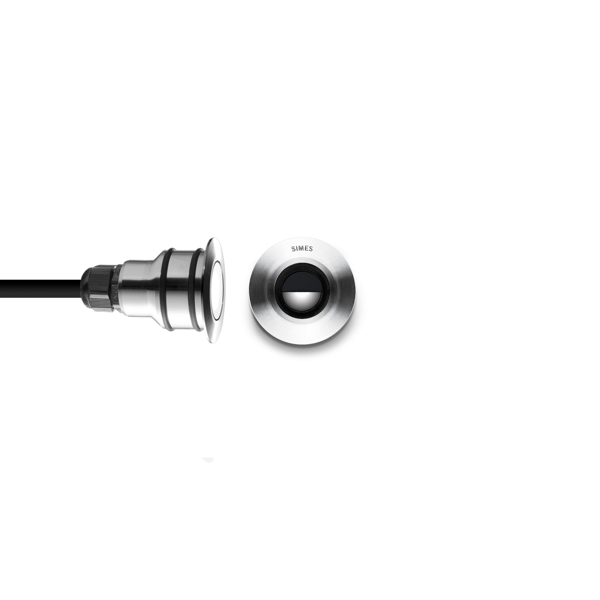 NANOLED WALL RECESSED ROUND 60MM