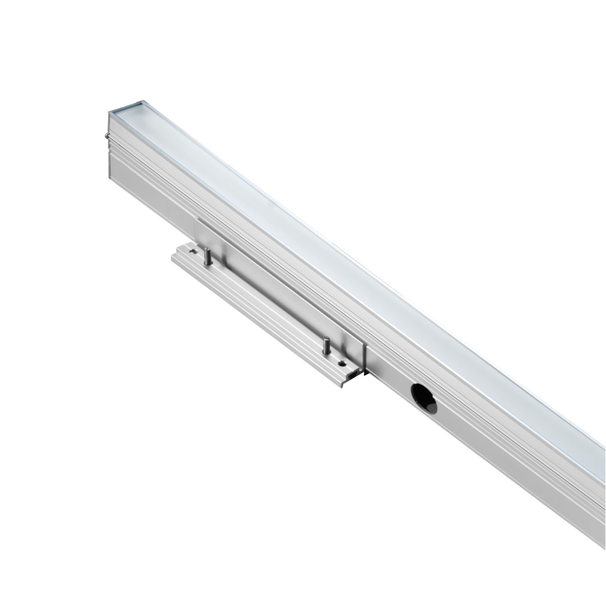 CONTINUOUS LINE FULL GLASS ACID-ETCHED RGBW