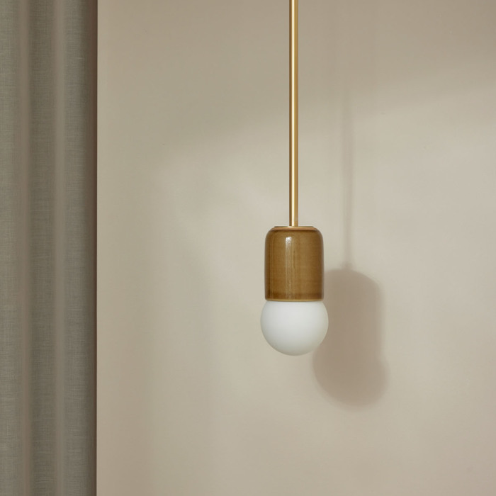 TERRA 1 PENDANT LIGHT - SOLID ROD