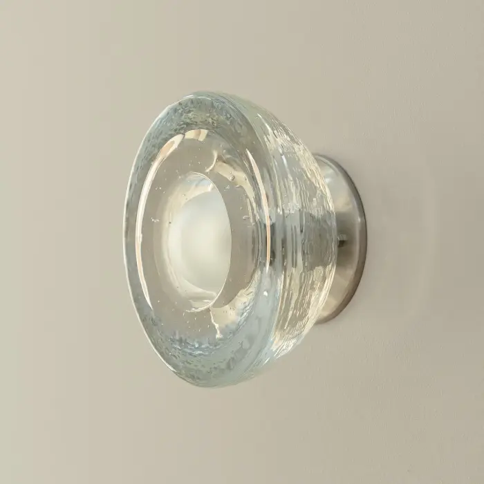 AURELIA SURFACE SCONCE CAST GLASS