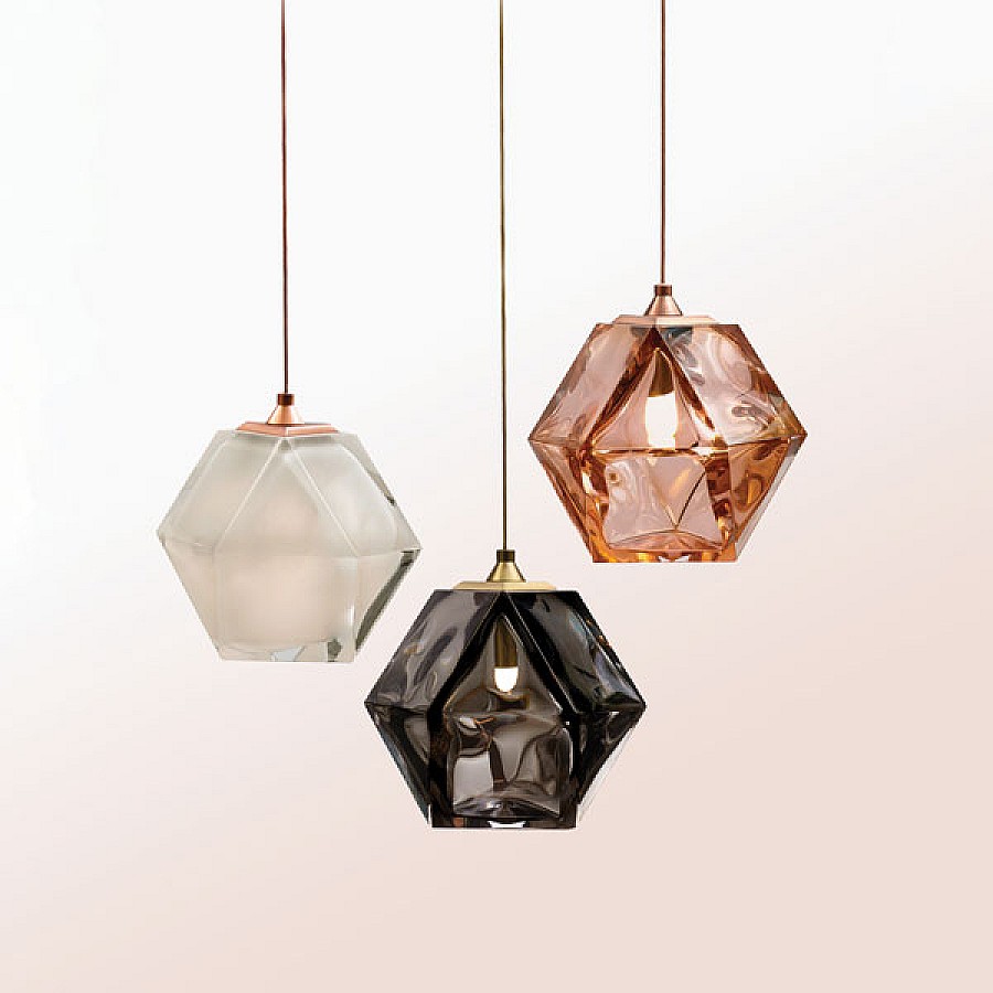 WELLES DOUBLE BLOWN GLASS PENDANTS - Gabriel Scott